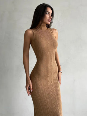 Vestido Longo Sem Mangas Adassa - Loja Luniva