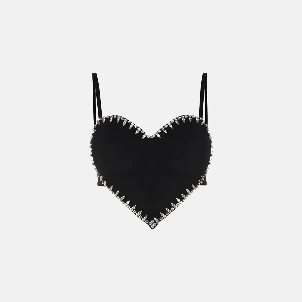 Top Heart Black - Loja Luniva