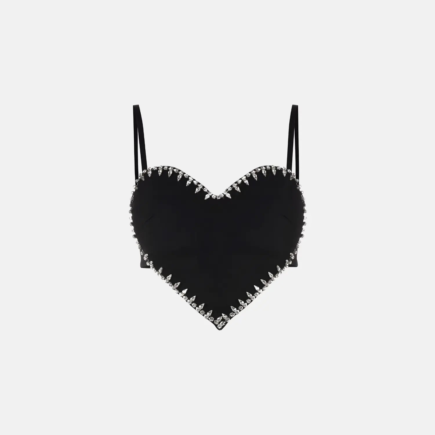 Top Heart Black - Loja Luniva