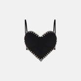 Top Heart Black - Loja Luniva