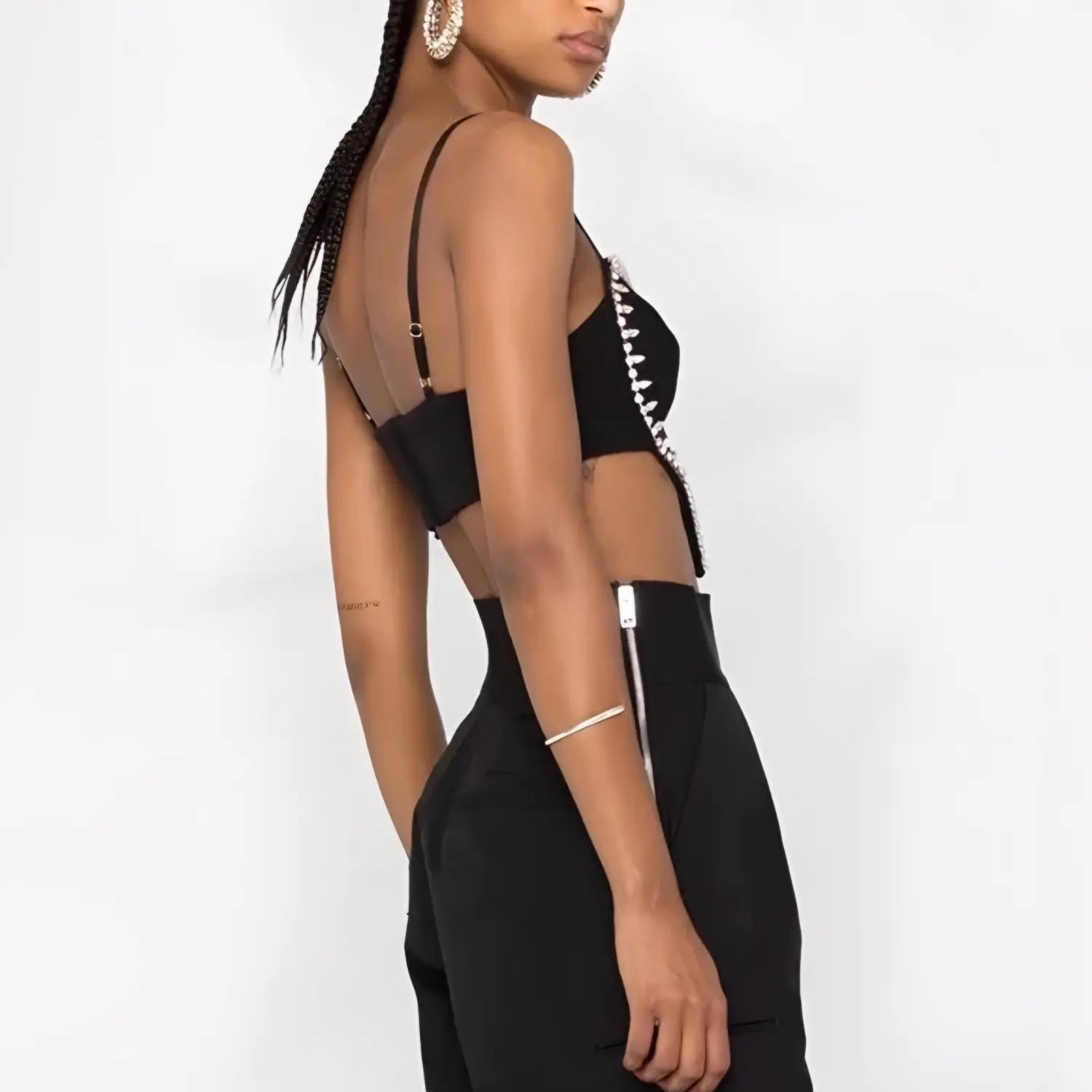 Top Heart Black - Loja Luniva