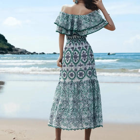 Vestido Caribe Longo - Loja Luniva