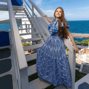 Vestido Grecia Longo - Loja Luniva