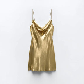 Vestido Metalic - Loja Luniva