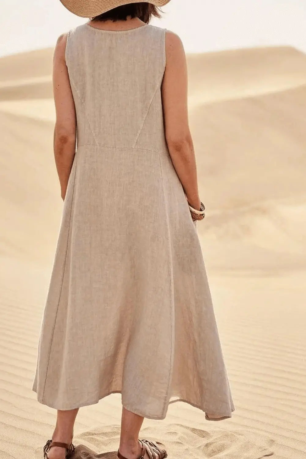 Vestido De Linho - Alicie - Loja Luniva