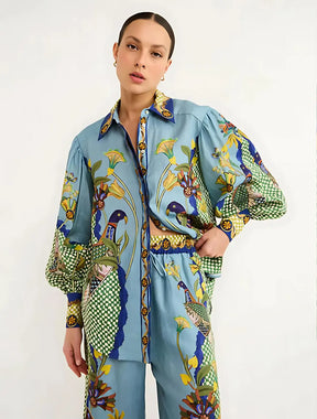 Conjunto Sabrina Birds - Loja Luniva