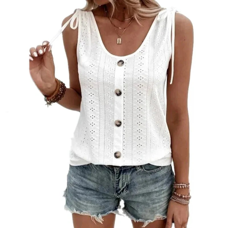 Blusa Feminina Com Botão - Loja Luniva