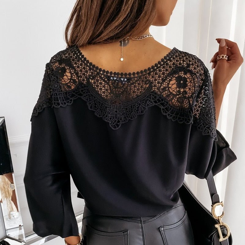 Blusa Feminina De Crochê - Loja Luniva
