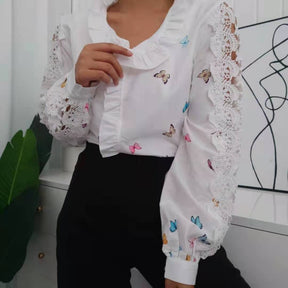 Blusa Feminina De Manga - Samira - Loja Luniva