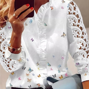Blusa Feminina De Manga - Samira - Loja Luniva