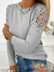 Blusa Feminina Manga Longa Karen - Loja Luniva