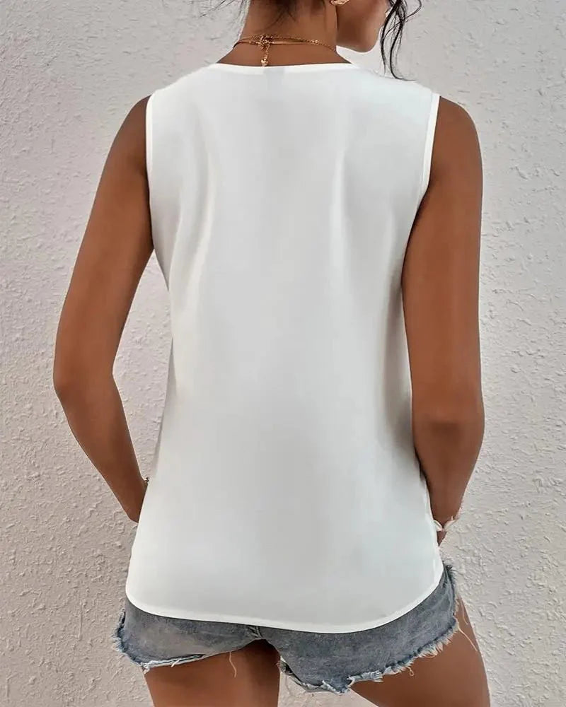 Blusa Feminina Sem Mangas Íris - Loja Luniva