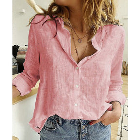 Camisa De Linho Feminina - Abigail - Loja Luniva