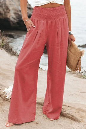 Calça de Linho Feminina Helin - Loja Luniva