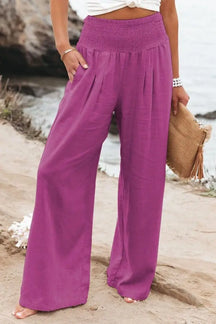 Calça de Linho Feminina Helin - Loja Luniva