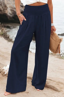 Calça de Linho Feminina Helin - Loja Luniva