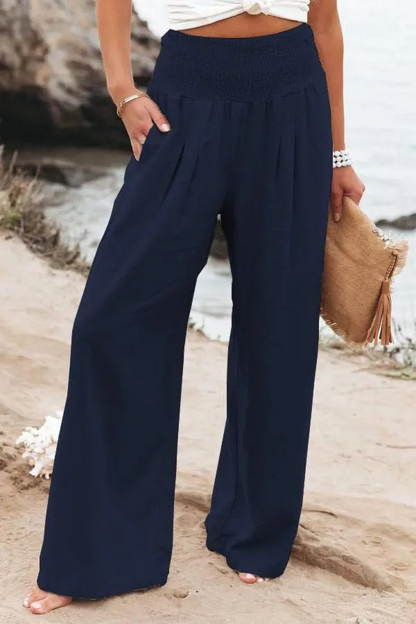 Calça de Linho Feminina Helin - Loja Luniva