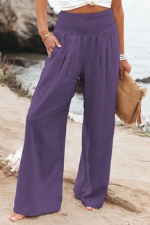 Calça de Linho Feminina Helin - Loja Luniva