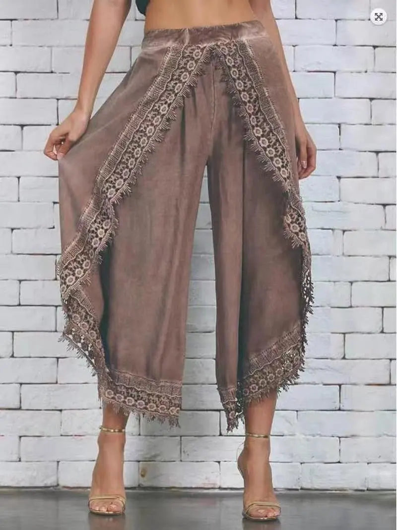 Calça de Renda Feminina - Loja Luniva