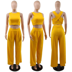 Calça Feminina Pantalona Conjunto - Loja Luniva