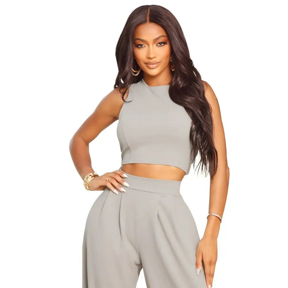 Calça Feminina Pantalona Conjunto - Loja Luniva