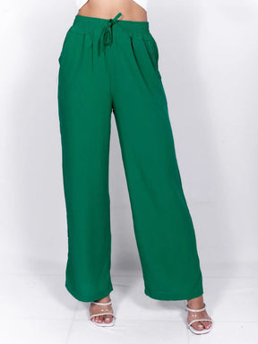 Calça Feminina Pantalona De Viscolinho - Loja Luniva