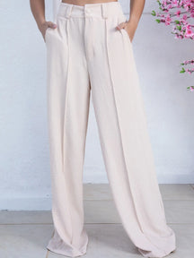 Calça Pantalona Feminina Cintura Alta - Loja Luniva