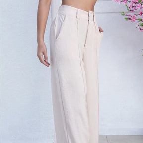 Calça Pantalona Feminina Cintura Alta - Loja Luniva