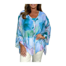 Camisa Feminina Chiffon Estampada - Loja Luniva
