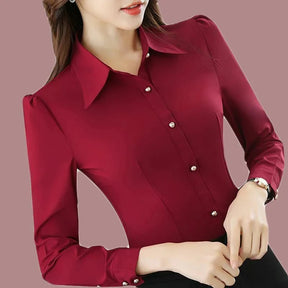 Camisa Feminina de Manga Comprida - Loja Luniva
