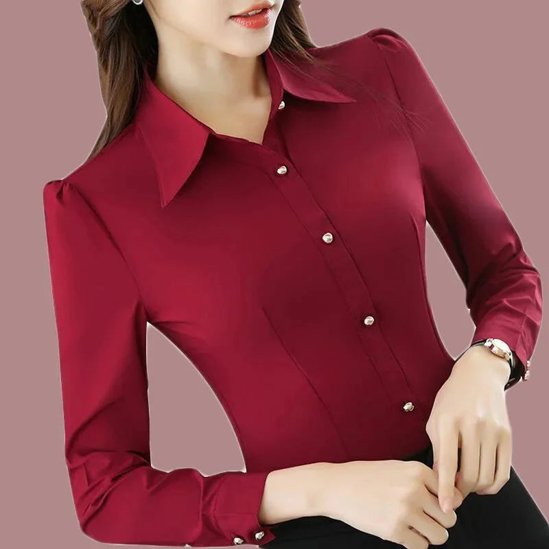 Camisa Feminina de Manga Comprida - Loja Luniva