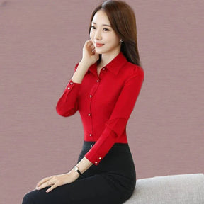Camisa Feminina de Manga Comprida - Loja Luniva