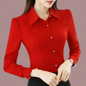 Camisa Feminina de Manga Comprida - Loja Luniva