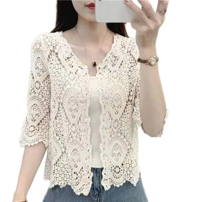 Camisa Feminina de Renda Corina - Loja Luniva
