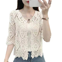 Camisa Feminina de Renda Corina - Loja Luniva