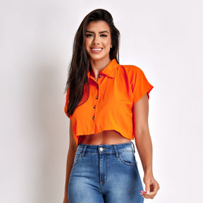 Camisa Feminina De Viscolinho - Loja Luniva