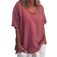 Camisa Feminina Manga Curta Gola V Giane - Loja Luniva