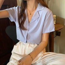 Camisa Feminina Social Basica - Loja Luniva