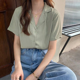 Camisa Feminina Social Basica - Loja Luniva