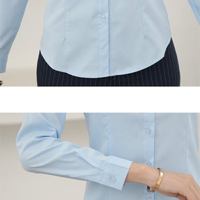 Camisa Feminina Social De Algodão - Loja Luniva