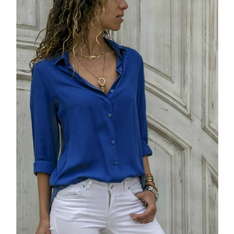 Camisa Feminina Social - Helenna - Loja Luniva