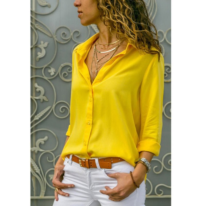 Camisa Feminina Social - Helenna - Loja Luniva