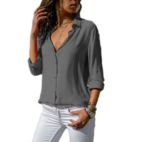 Camisa Feminina Social - Helenna - Loja Luniva