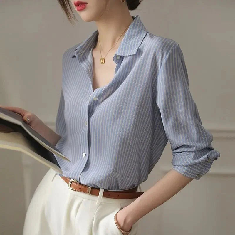 Camisa Feminina Social Geórgia - Loja Luniva