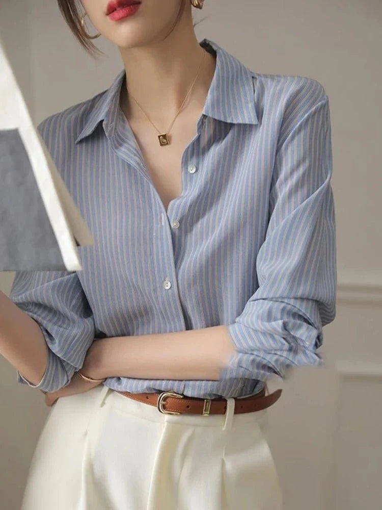 Camisa Feminina Social Geórgia - Loja Luniva
