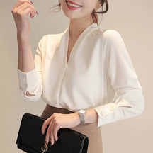 Camisa Feminina Social Lisa Gola V - Loja Luniva
