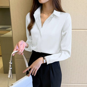Camisa Feminina Social Viena Santis - Loja Luniva