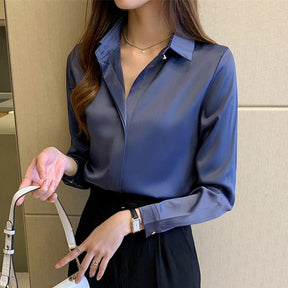 Camisa Feminina Social Viena Santis - Loja Luniva