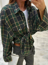 Camisa Xadrez Feminina Vintage - Loja Luniva