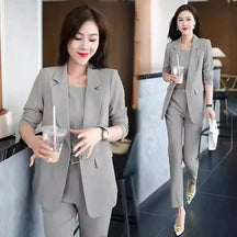 Conjunto Feminino Blazer com Cinto - Loja Luniva